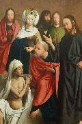 Geertgen Tot Sint Jans The resurrection of Lazarus Germany oil painting artist